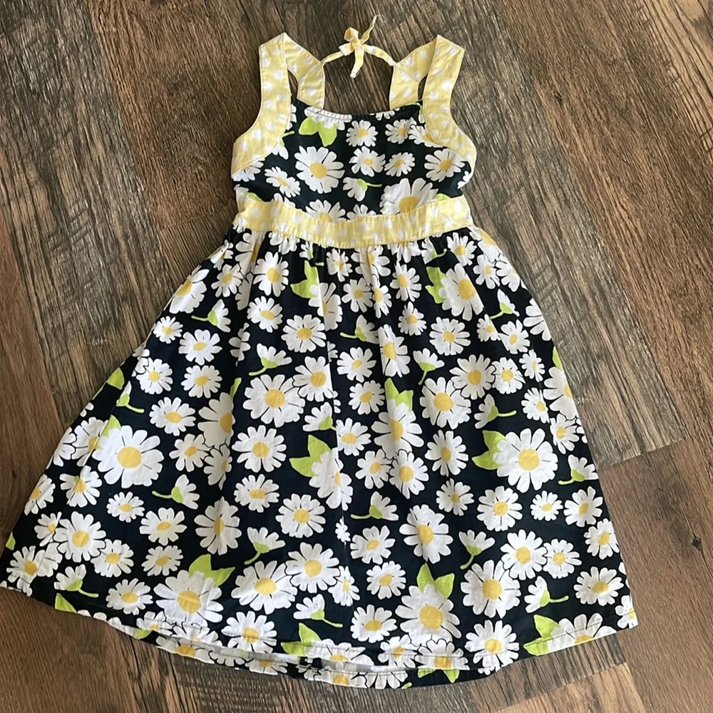 Gymboree Lady Daisy print sundress 8